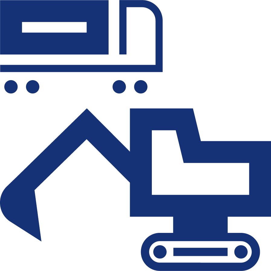 Maskiner og transport logo