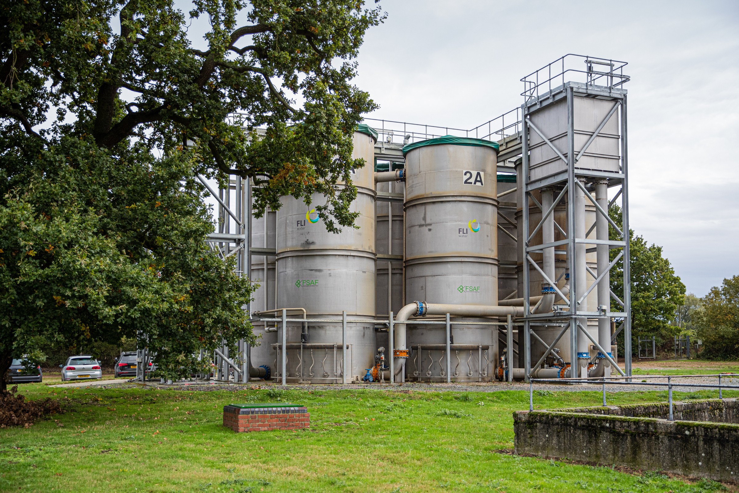 Wymondham Water Recycling Centre in Norfolk