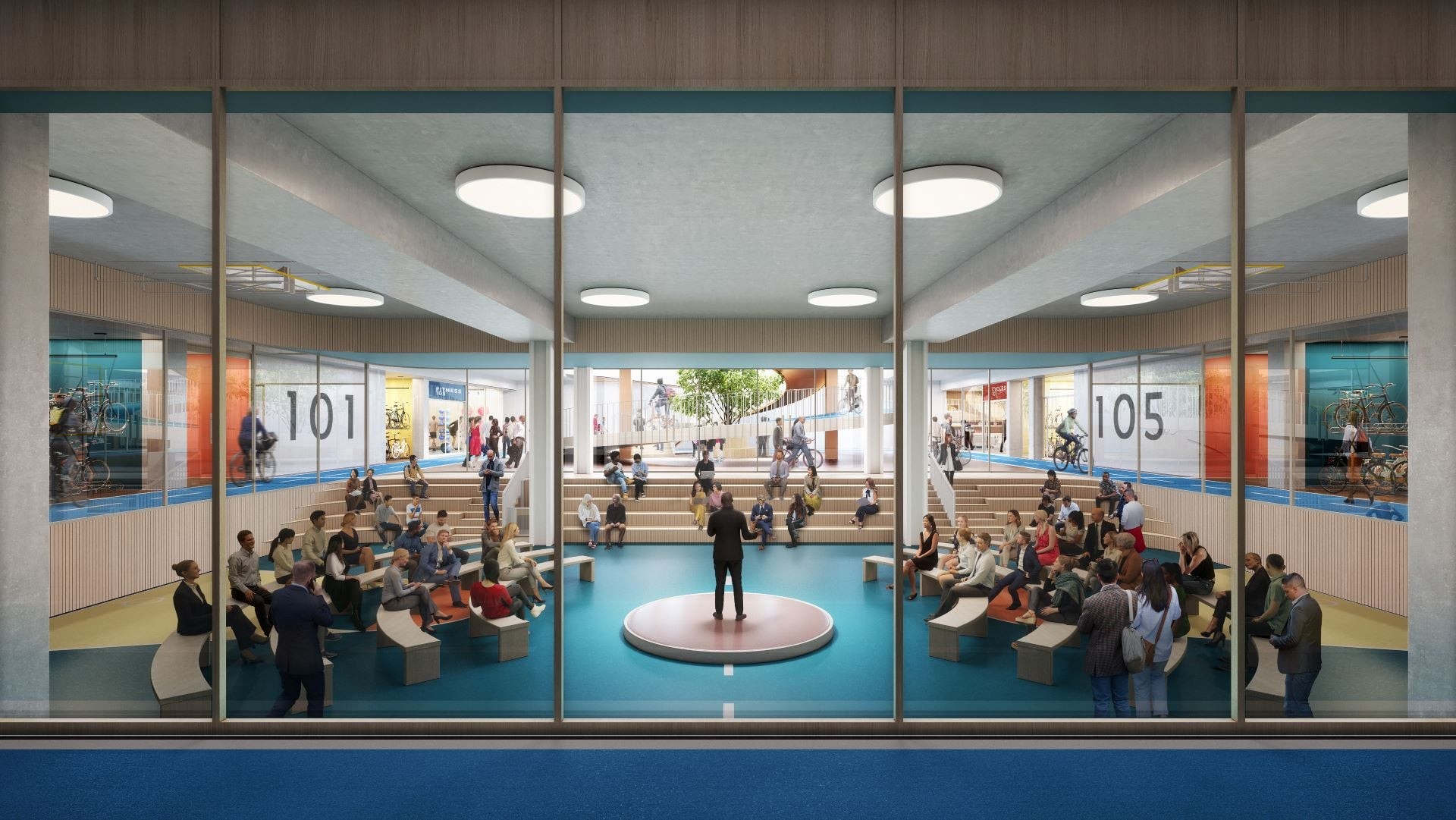 105 Victoria Street - Multipurpose space
