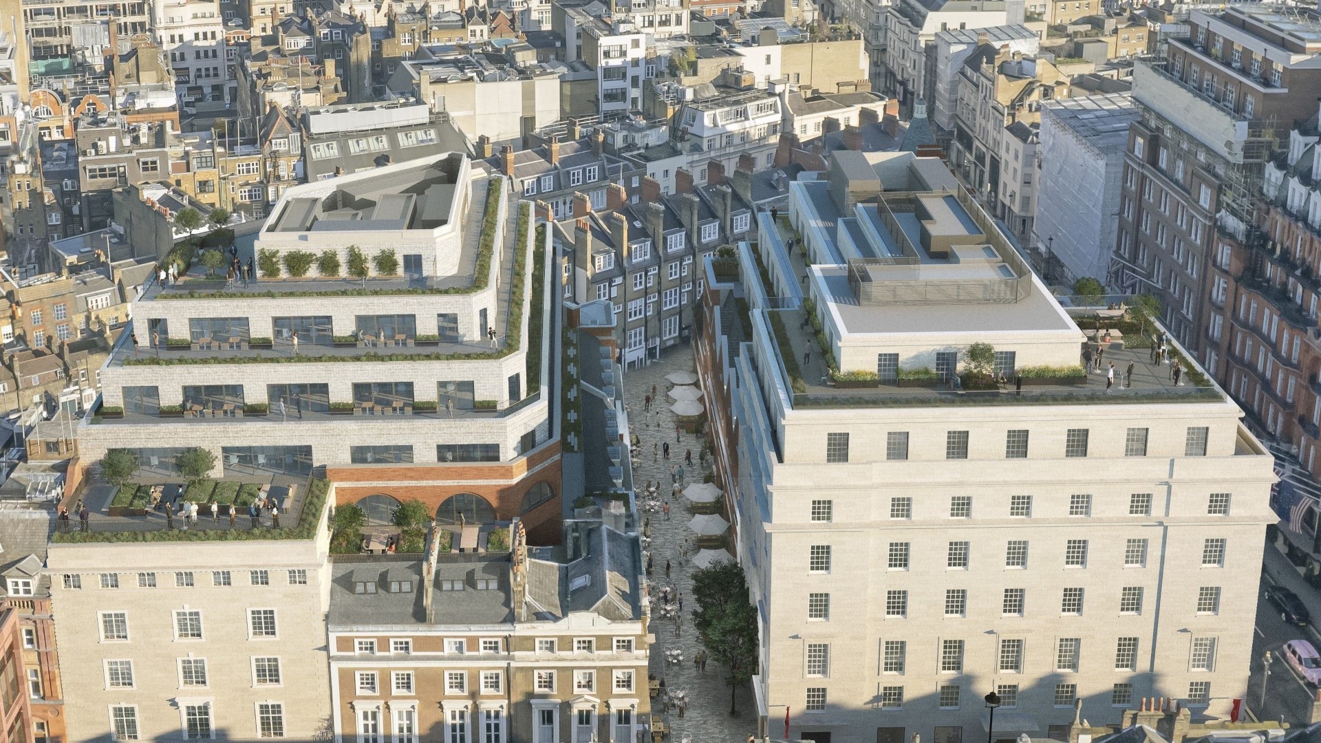 South Molton Buildings in central London