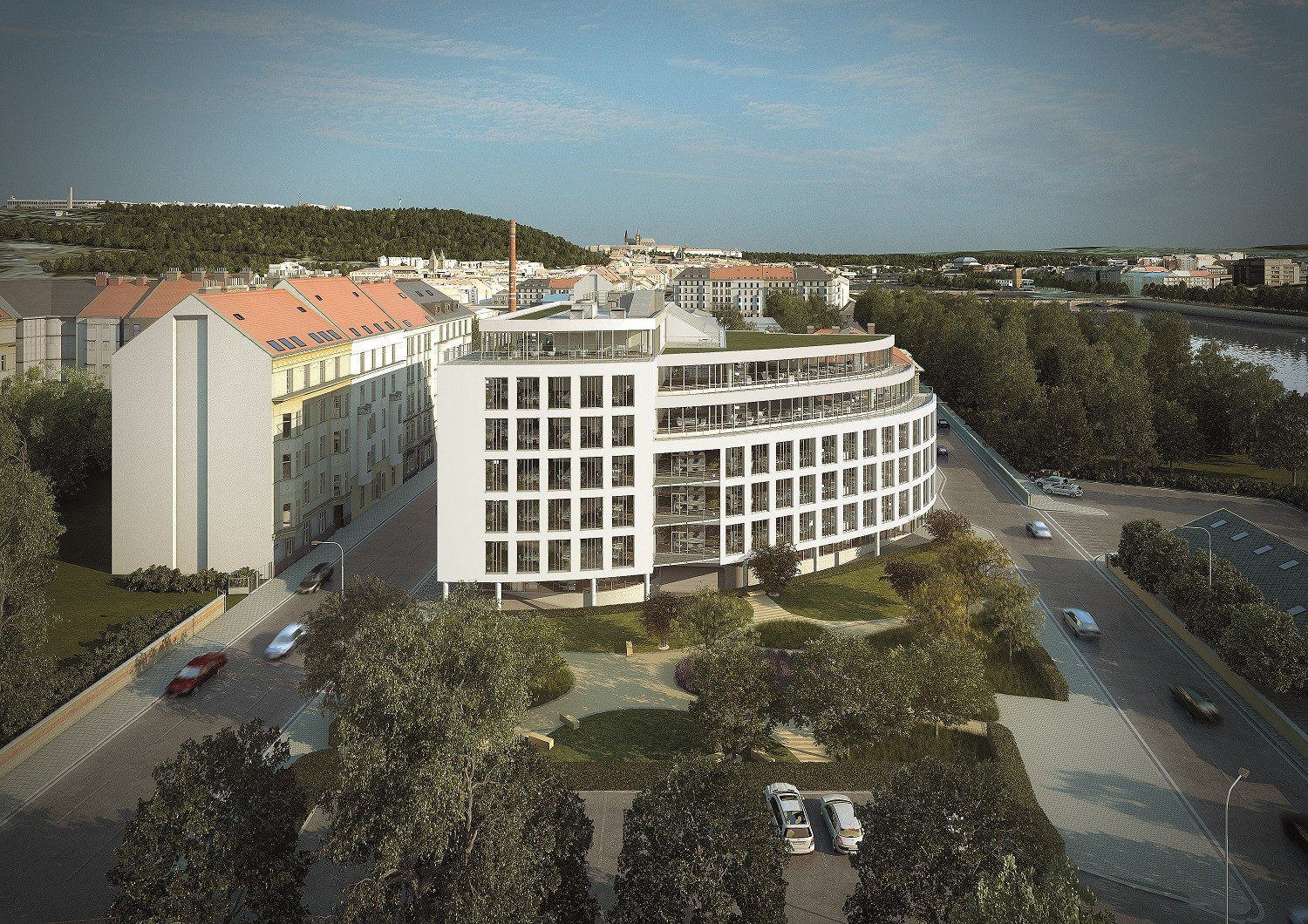 Skanska Riverview Prague Skanska Riverview Prague