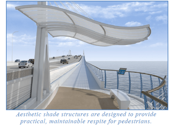 160825 US 3-mile Bay Bridge rendering aesthetics 160825 US 3-mile Bay Bridge rendering aesthetics