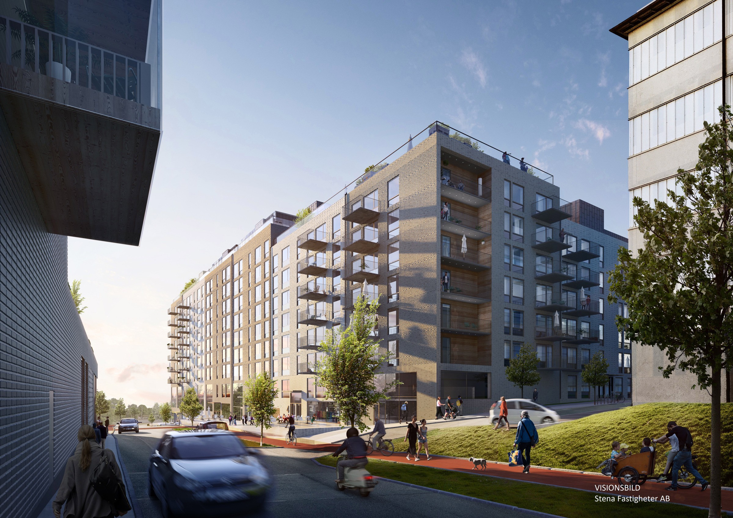 Image 20200331 residential Gothenburg - Image cred VISIONSBILD Stena Fastigheter AB Image 20200331 residential Gothenburg - Image cred VISIONSBILD Stena Fastigheter AB