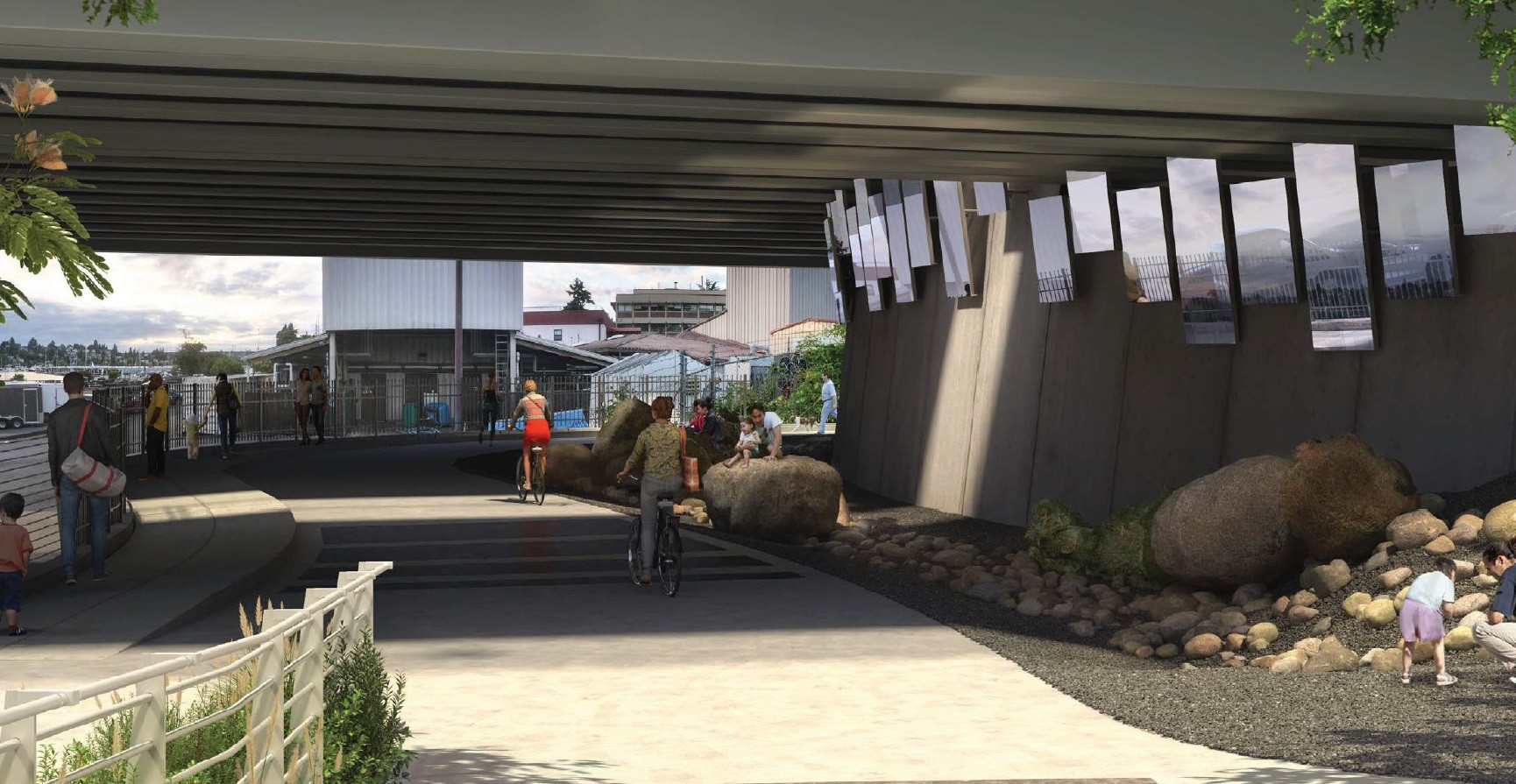 Image 3 - Portage Bay Bridge rendering Image 3 - Portage Bay Bridge rendering