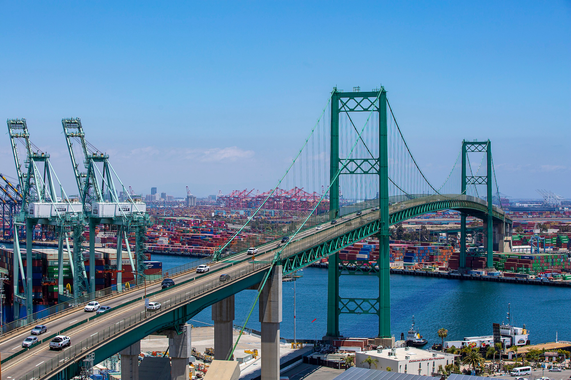 Image - US Thomas Bridge Deck Replacement Project - pc Port of Los Angeles Image - US Thomas Bridge Deck Replacement Project - pc Port of Los Angeles