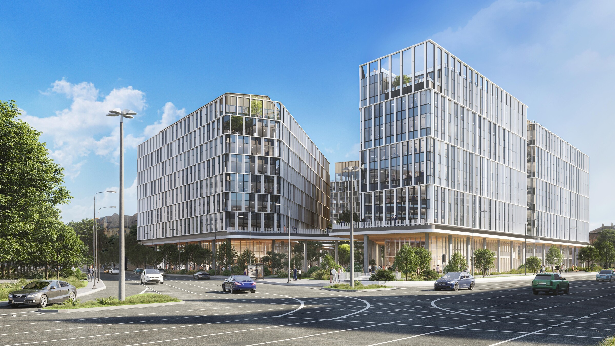 Construction of the second H2Offices building in Budapest begins Construction of the second H2Offices building in Budapest begins