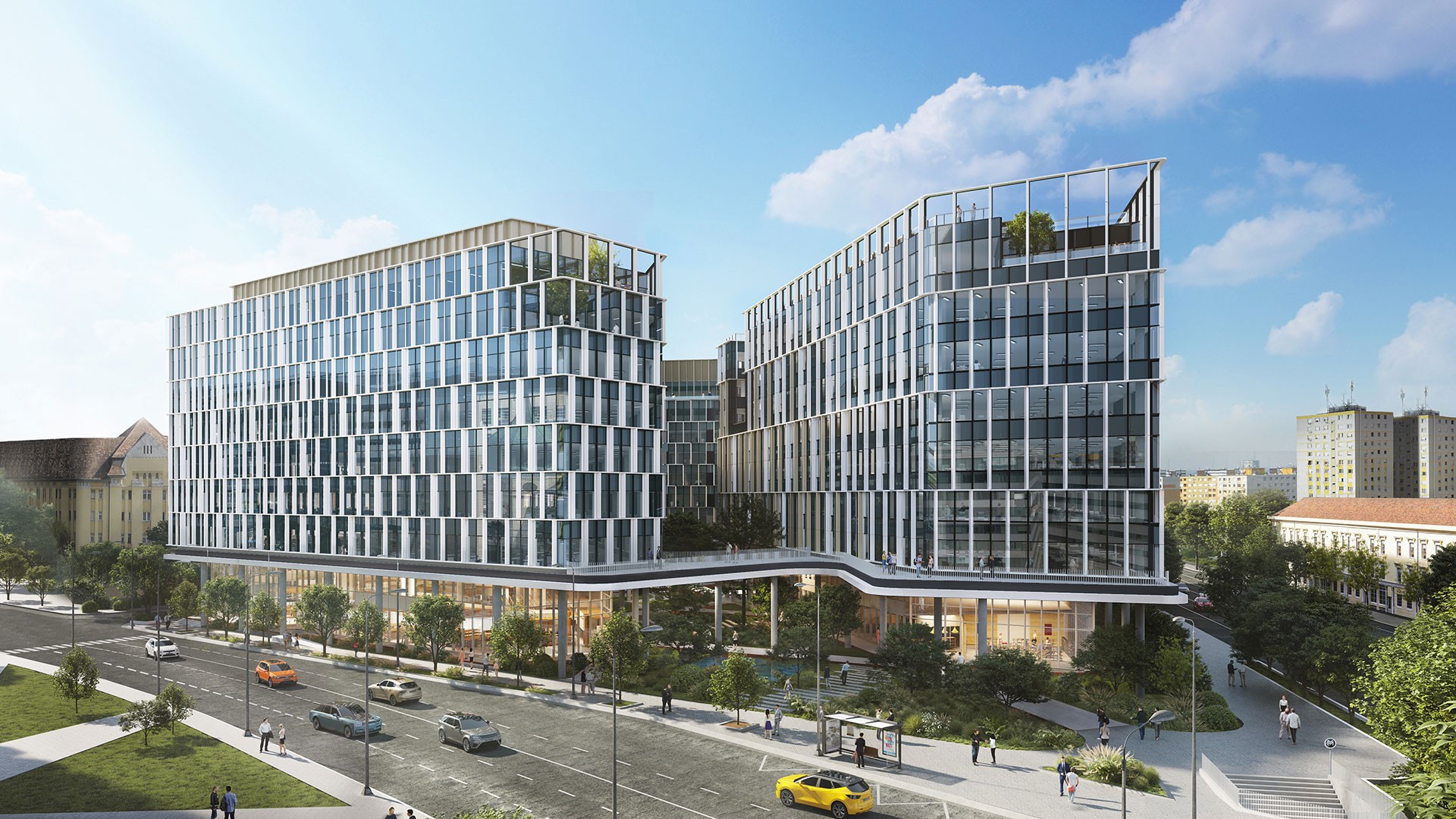 Skanska begins construction of the second building of H2Offices complex, in Budapest. Skanska begins construction of the second building of H2Offices complex, in Budapest.