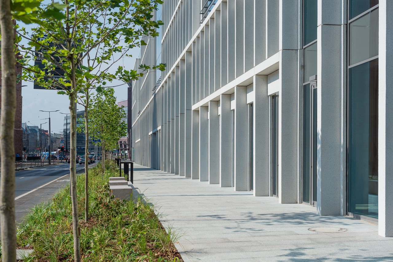 The street next to Nowy Targ