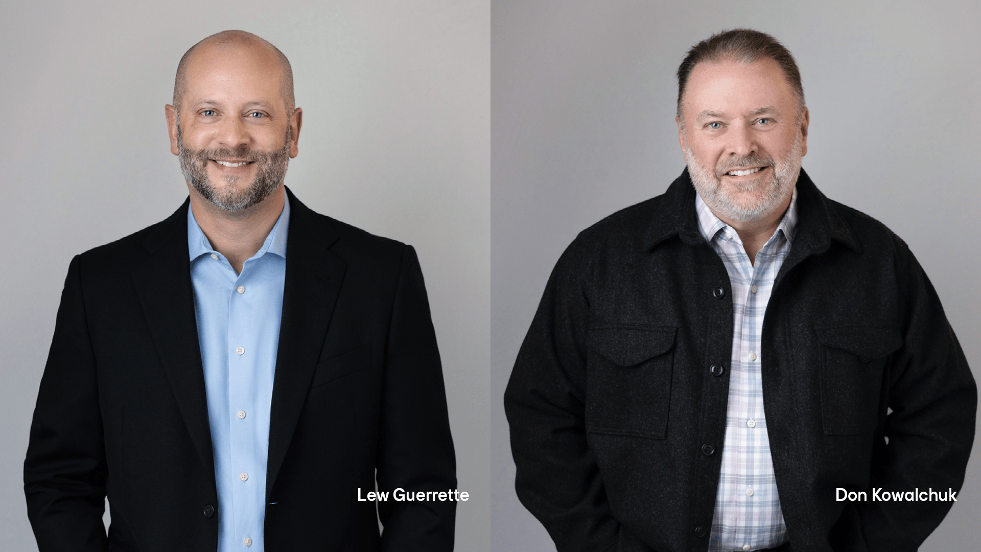Lew Guerrette and Don Kowalchuk headshots
