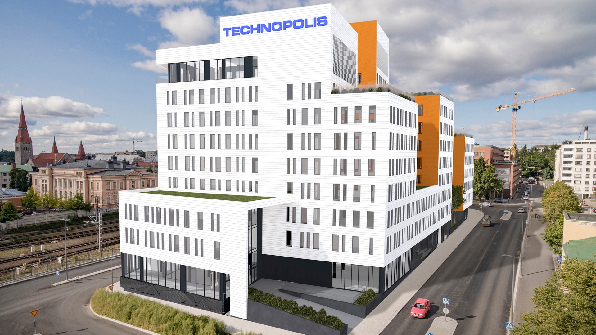 Havainnekuva Technopolis Asemakeskuksesta