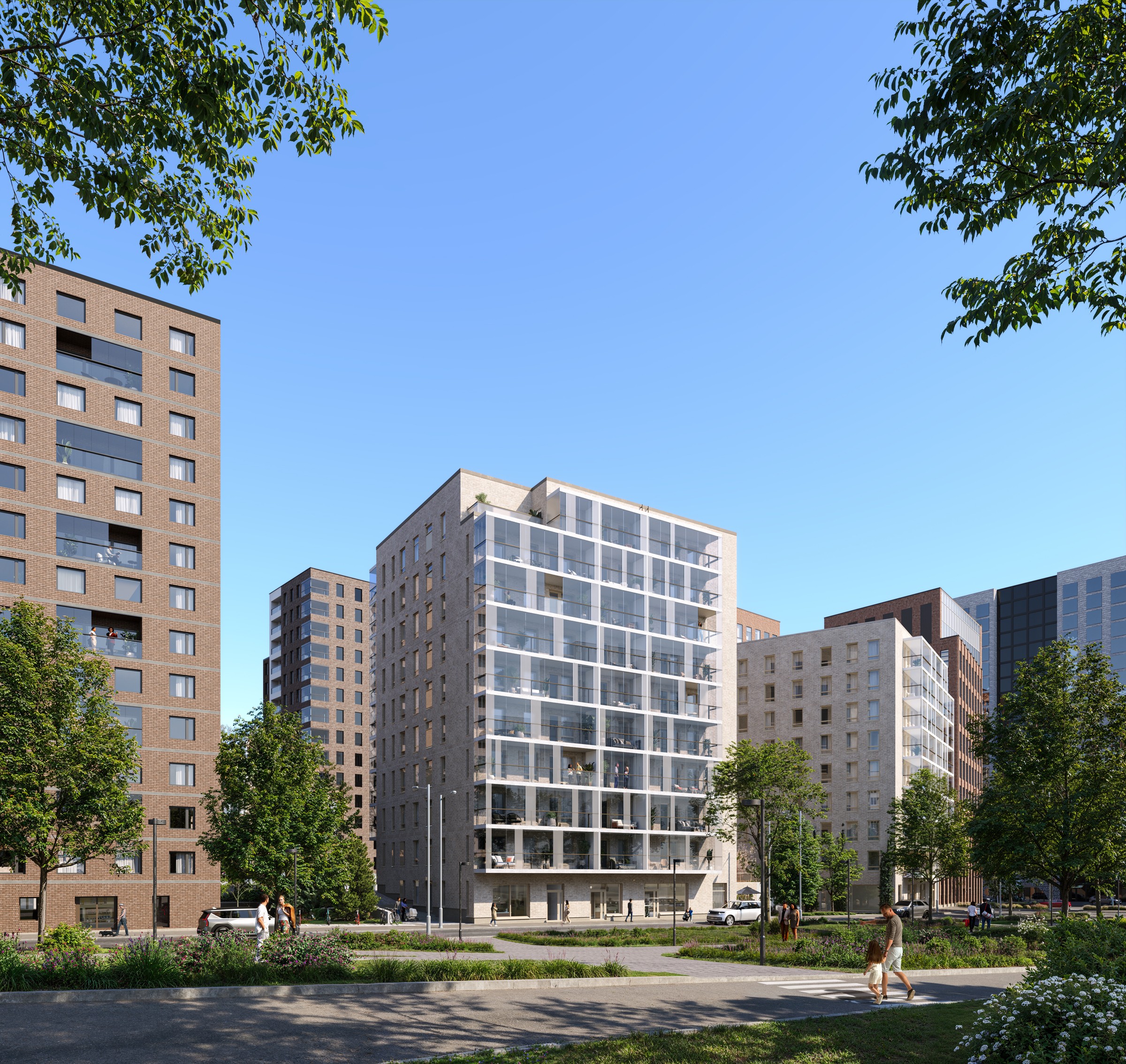 Helsingin Resiina, havainnekuva kadulta