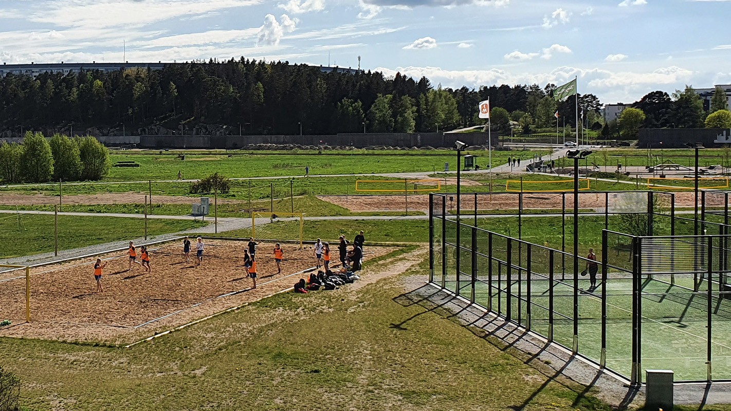 Aktivitetsytor i Täby Park