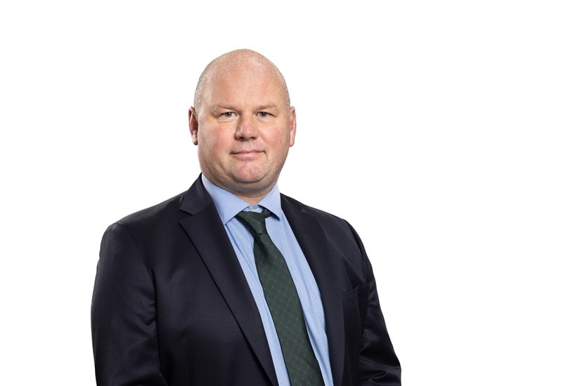 Porträtt av Hans Reinholdsson, arbetstagarrepresentant i Skanskas styrelse.