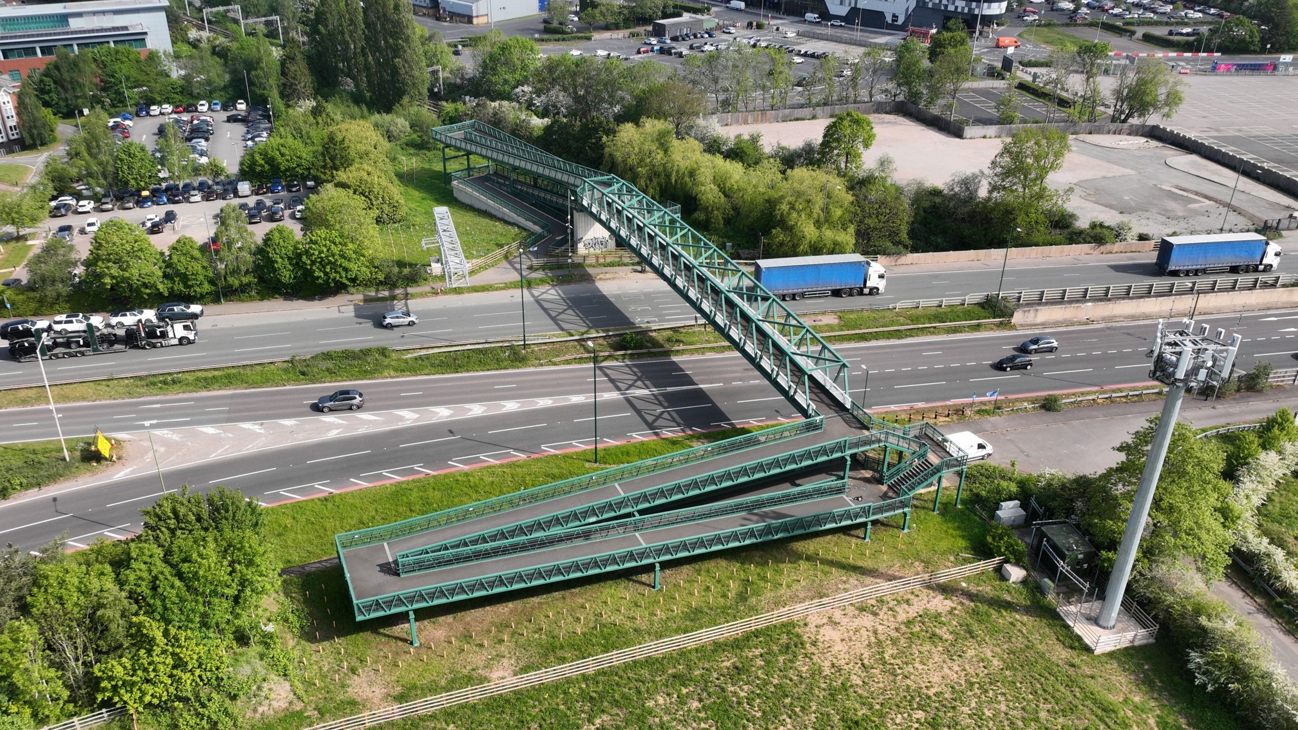 Cementation Skanska's prefabricated footbridge