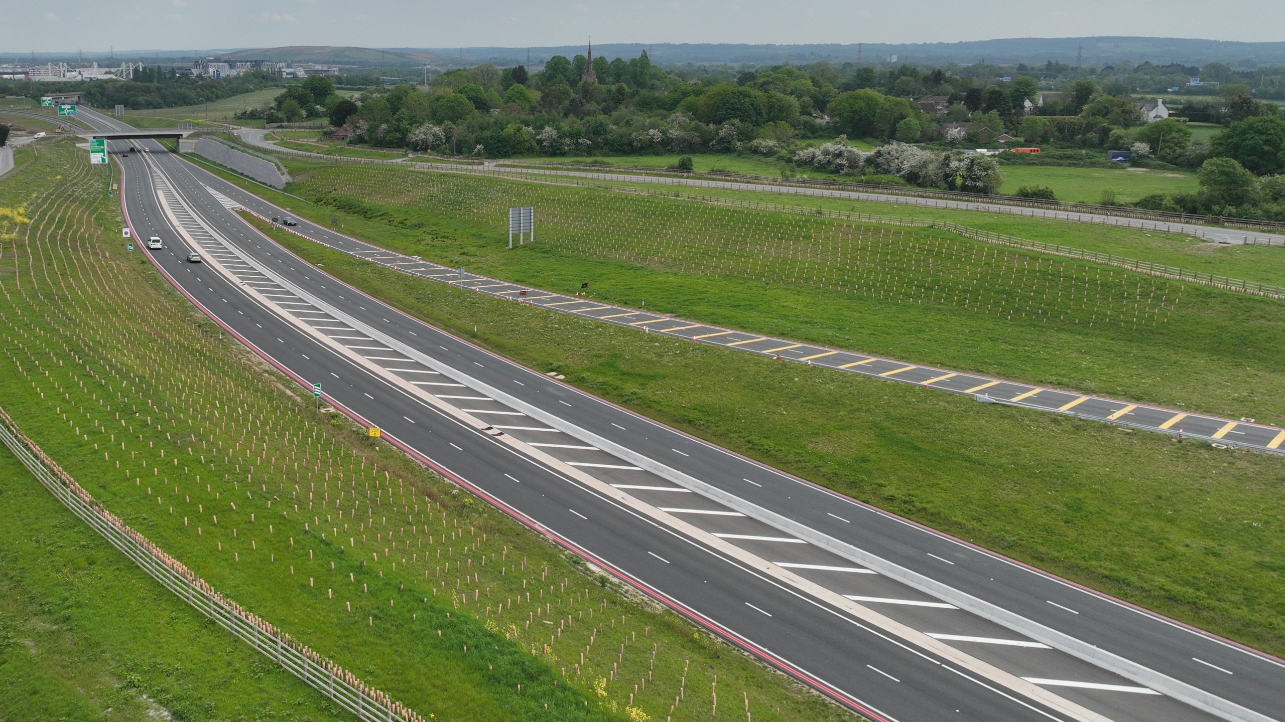 New A4545 dual carriageway