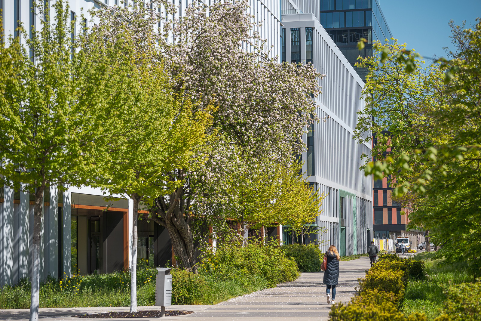 South Center View of Centrum Południe from Powstańców Śląskich street