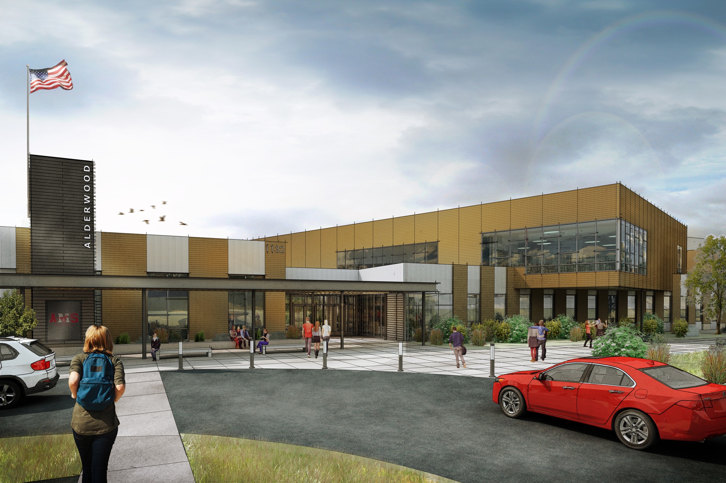 Alderwood School bild av Integrus Architecture