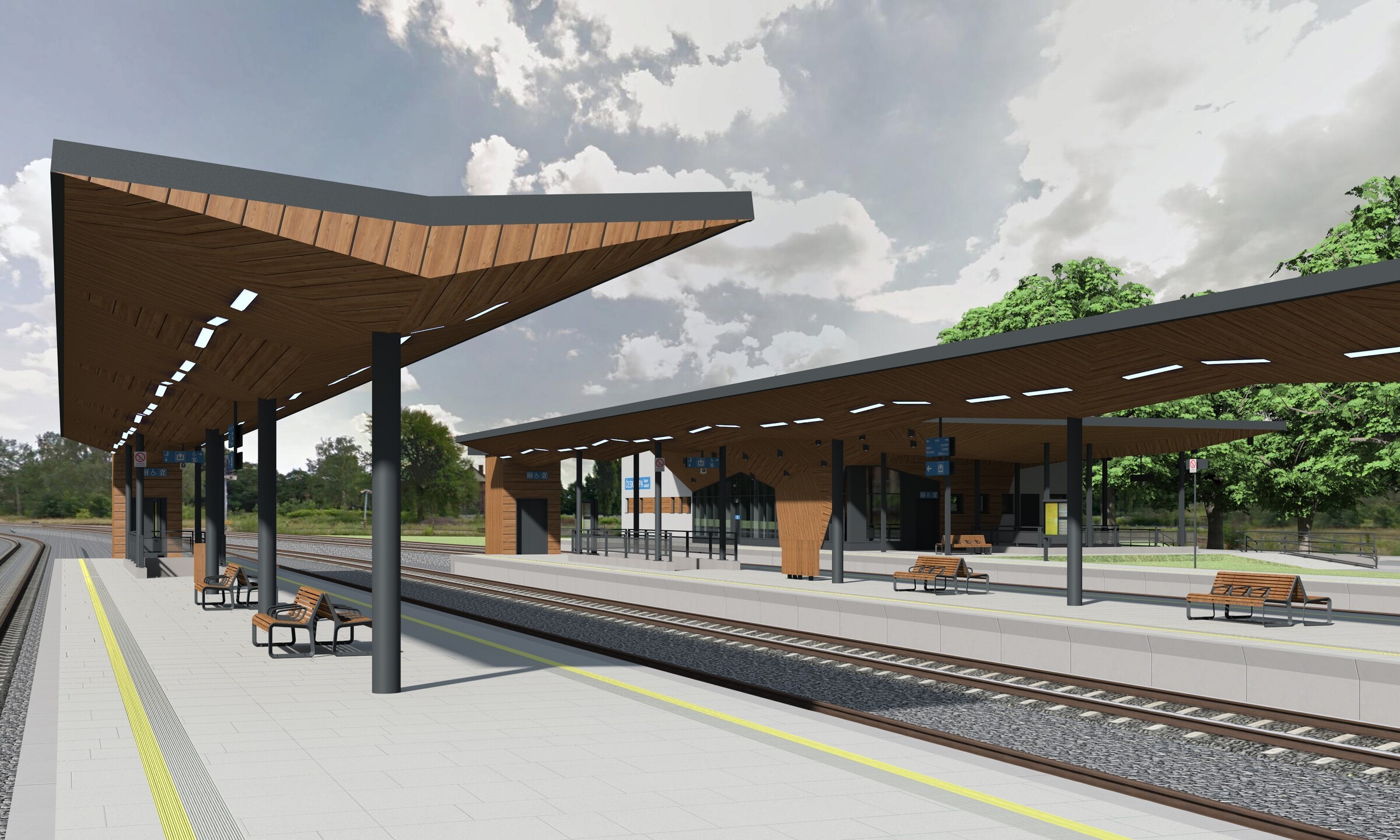 CZ järnvägsstation 3