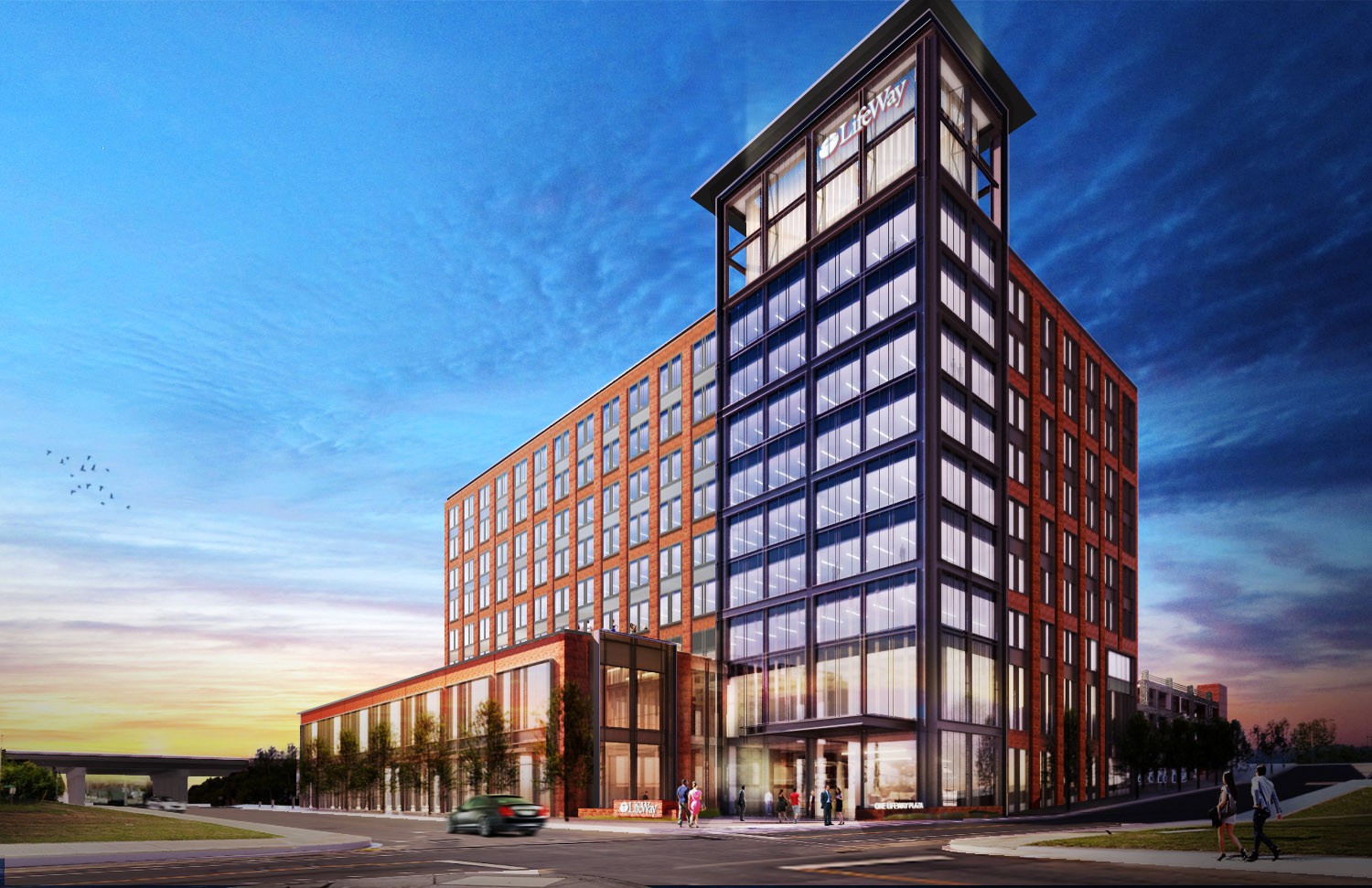 160429 Lifeway Exterior Image by Gresham Smith Partners 160429 Lifeway Exteriör Bild av Gresham Smith Partners
