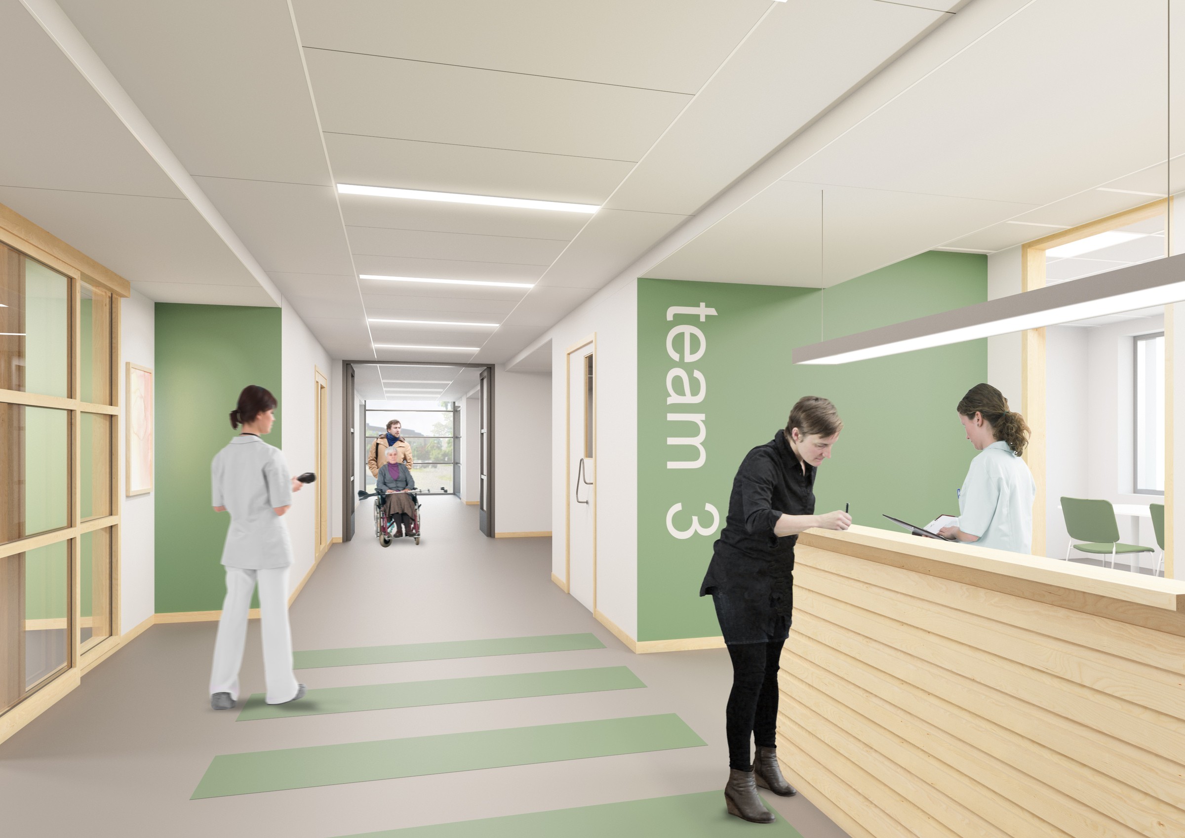 alingsa s lasarett va rdavdelning-BildSwecoArchitects Alingsås lasarett vårdavdelning-BildSwecoArchitects