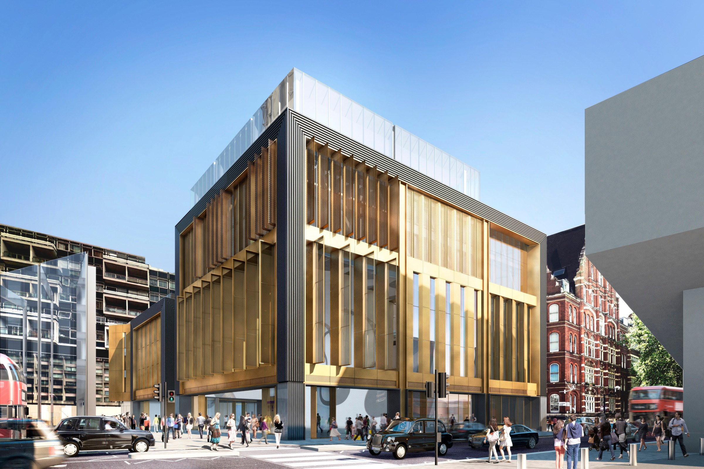 170724 UK St Giles Circus 1 170724 Storbritannien St Giles Circus 1