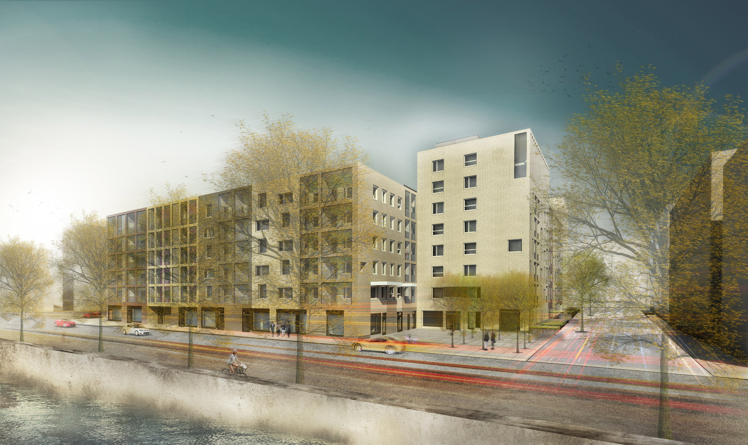 170529 FI Gustaf Wilhelm residential block Helsinki Visualization 170529 FI Gustaf Wilhelm bostadskvarter Helsingfors Visualisering