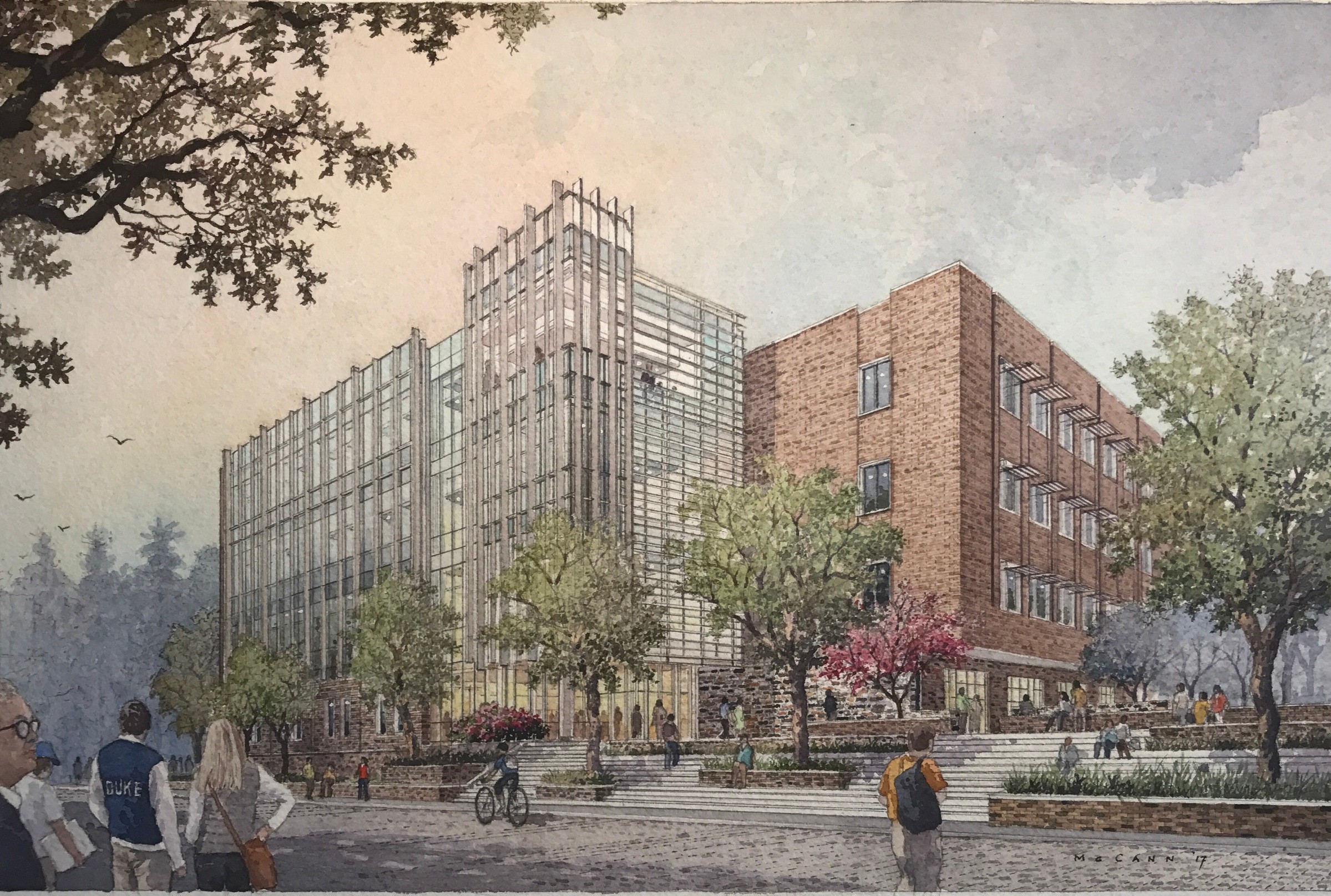20180411 US Duke Univ New Engineering Building 20180411 US Duke Univ Ny Ingenjörsbyggnad