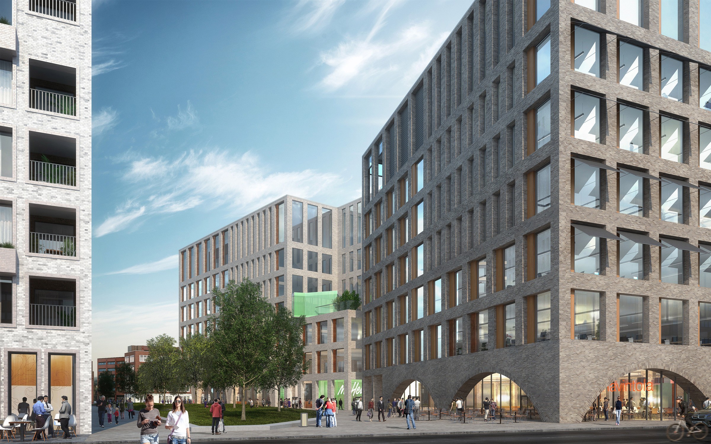 180205 FI Urban Environment House City of Helsinki facade visualization Lahdelma Malkama ki Architects 180205 FI Urban Environment House Helsingfors stads fasadvisualisering Lahdelma Malkama ki Architects