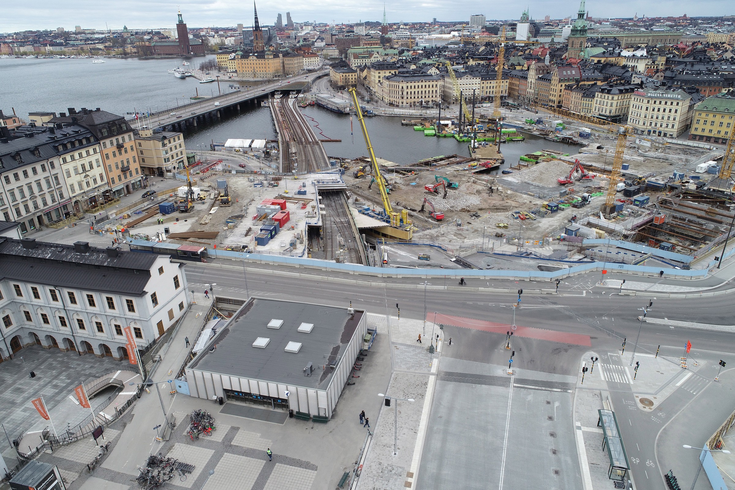Bild Slussen 2021 Bild Slussen 2021