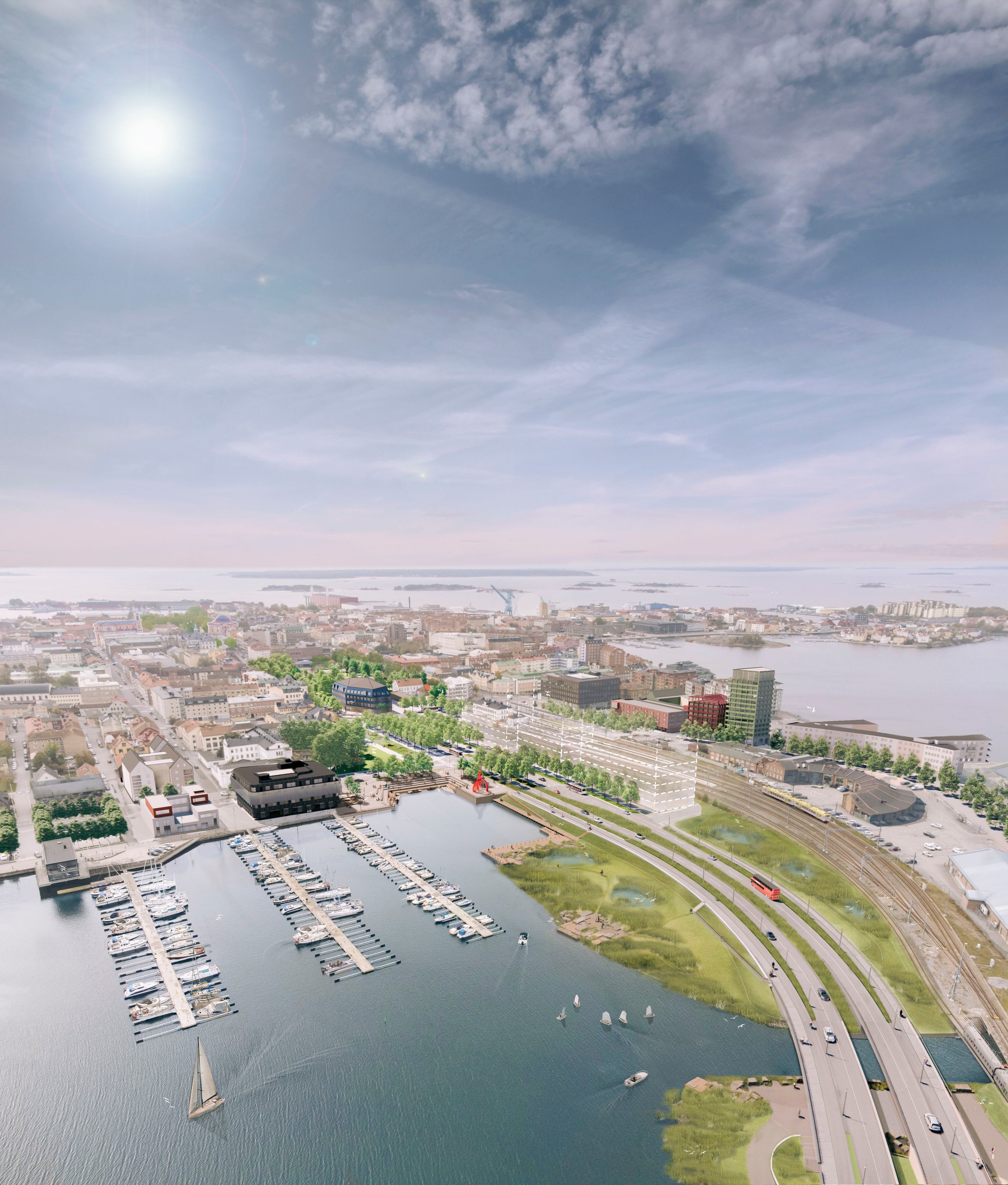 Bild - Infart Karlskrona - bildcred Karlskrona kommun Bild - Infart Karlskrona - bildcred Karlskrona kommun