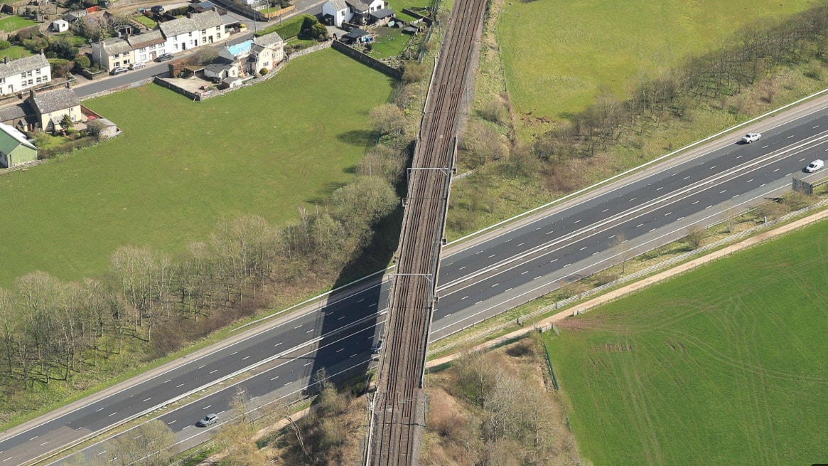 Bild Clifton-bron - bildcred Network Rail Air Operations Bild Clifton-bron - bildcred Network Rail Air Operations