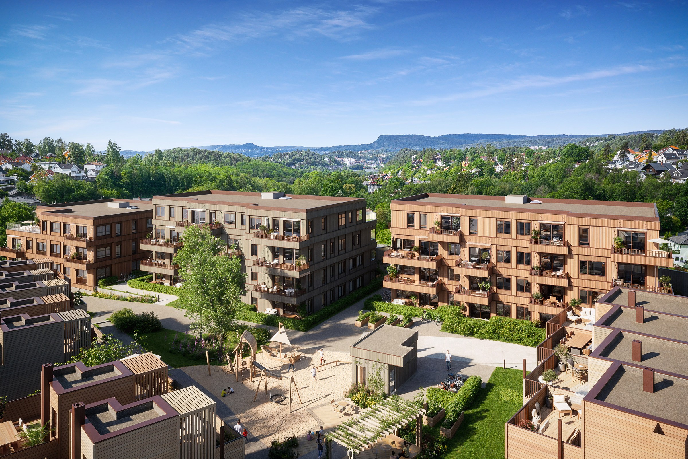 Bild bostadsprojekt Baerum - fotocred EVE Bild bostadsprojekt Baerum - fotocred EVE