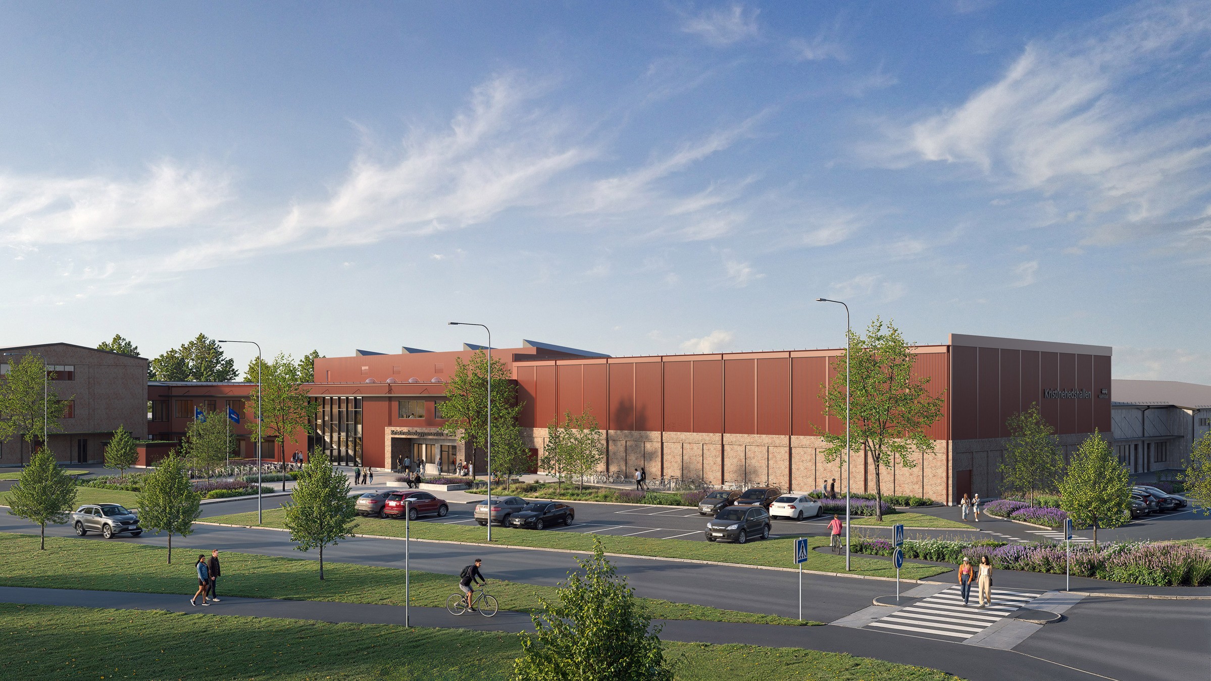 Bild - Gymnasium Halmstad - bildcred Liljewall Bild - Gymnasium Halmstad - bildcred Liljewall