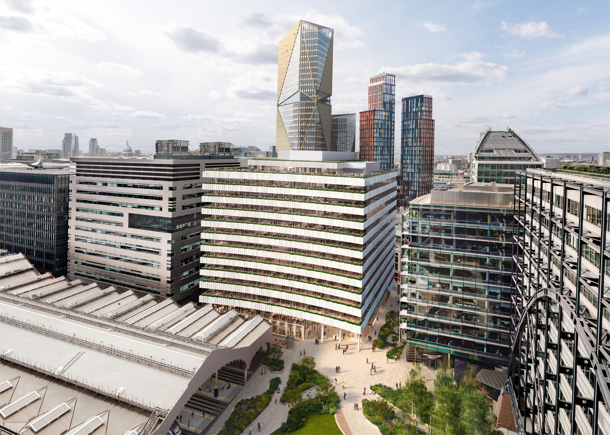 Bild 1 - UK One Appold Street Bild 1 - Storbritannien One Appold Street