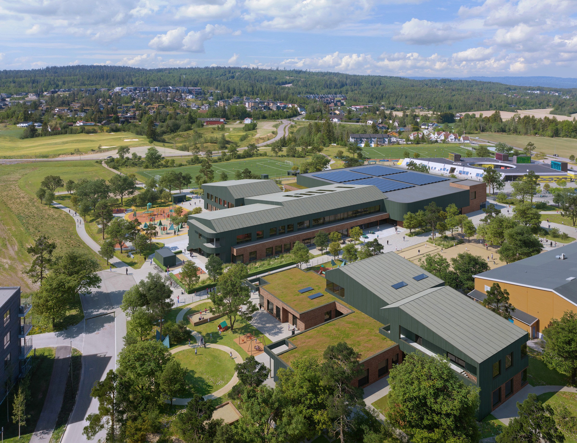 Bild Oppvekstjordet - bildcred Arkitektkontoret GASA Kvant-1 Bild Oppvekstjordet - bildcred Arkitektkontoret GASA Kvant-1