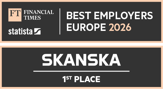 FT EmployersEU2026 Logo Skanska 1st Grey V1 FT EmployersEU2026 Logotyp Skanska 1:a Grå V1