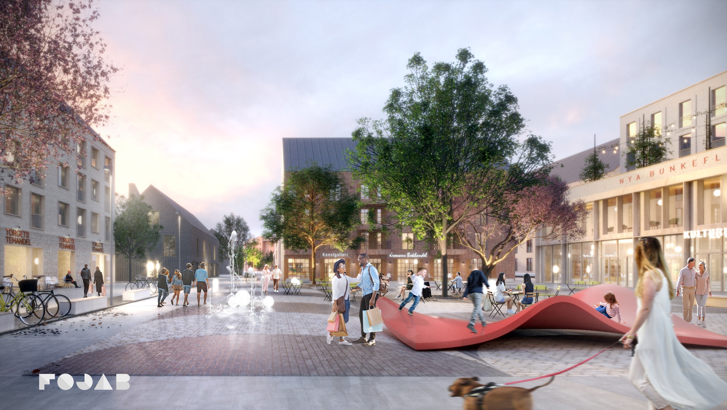 20230109 Gottorp - Visionsbild av Fojab arkitekter