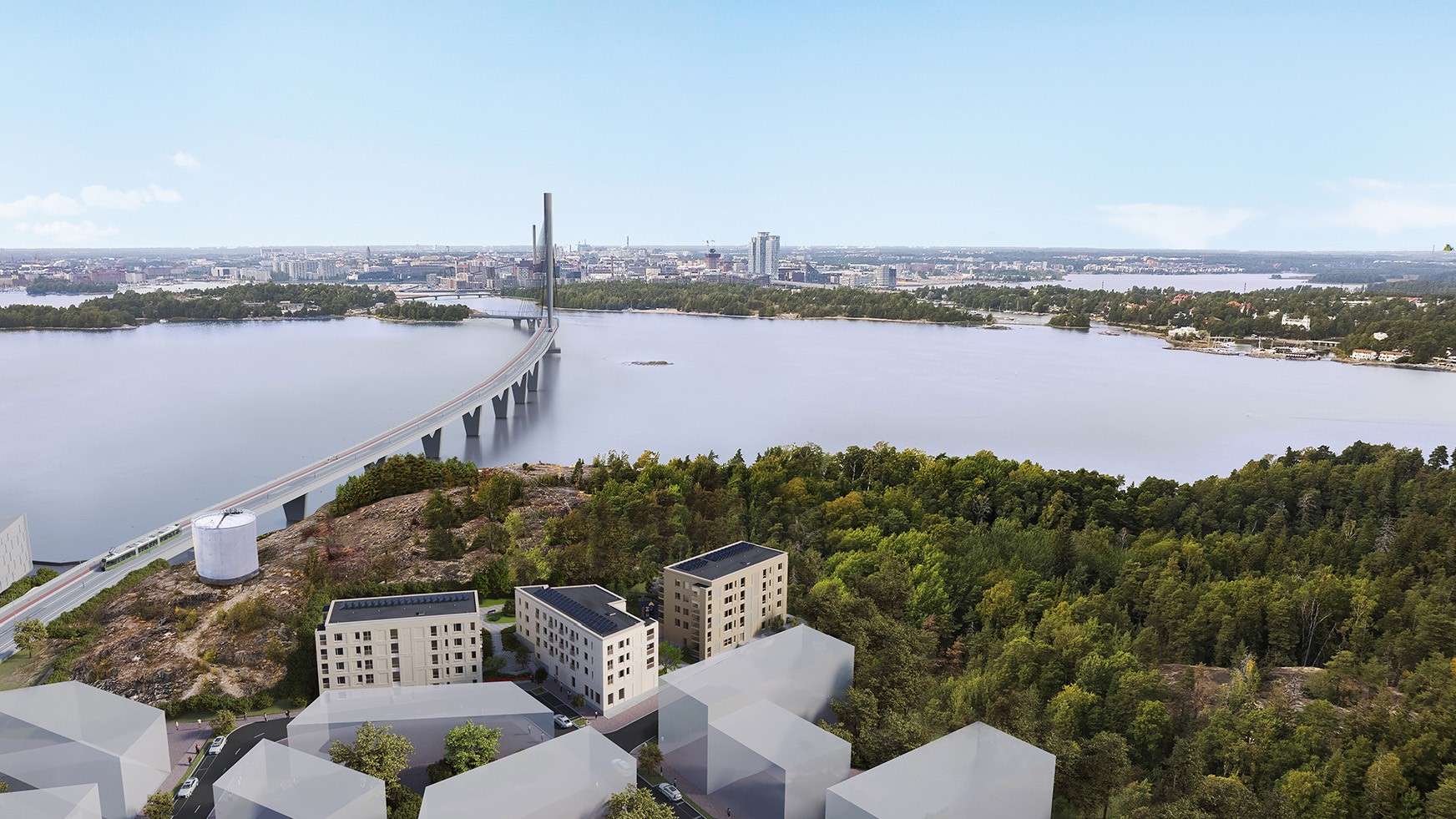 Helsingin Kultasirittäjä aluevisualisointi Helsingin Kultasirittäjä aluevisualisointi