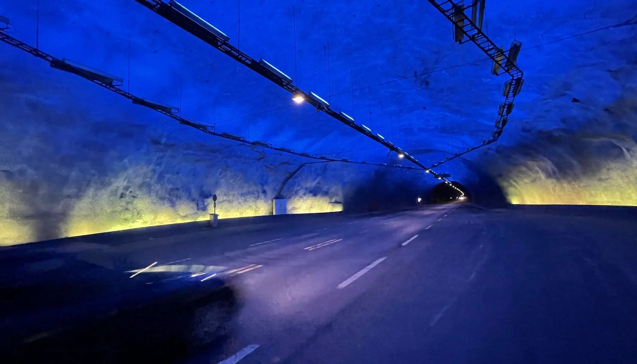 Lærdalstunnelen - fotokred - Lars Olve Hejsedal, Statens vegvesen Skanska skal oppgradere Lærdalstunnelen