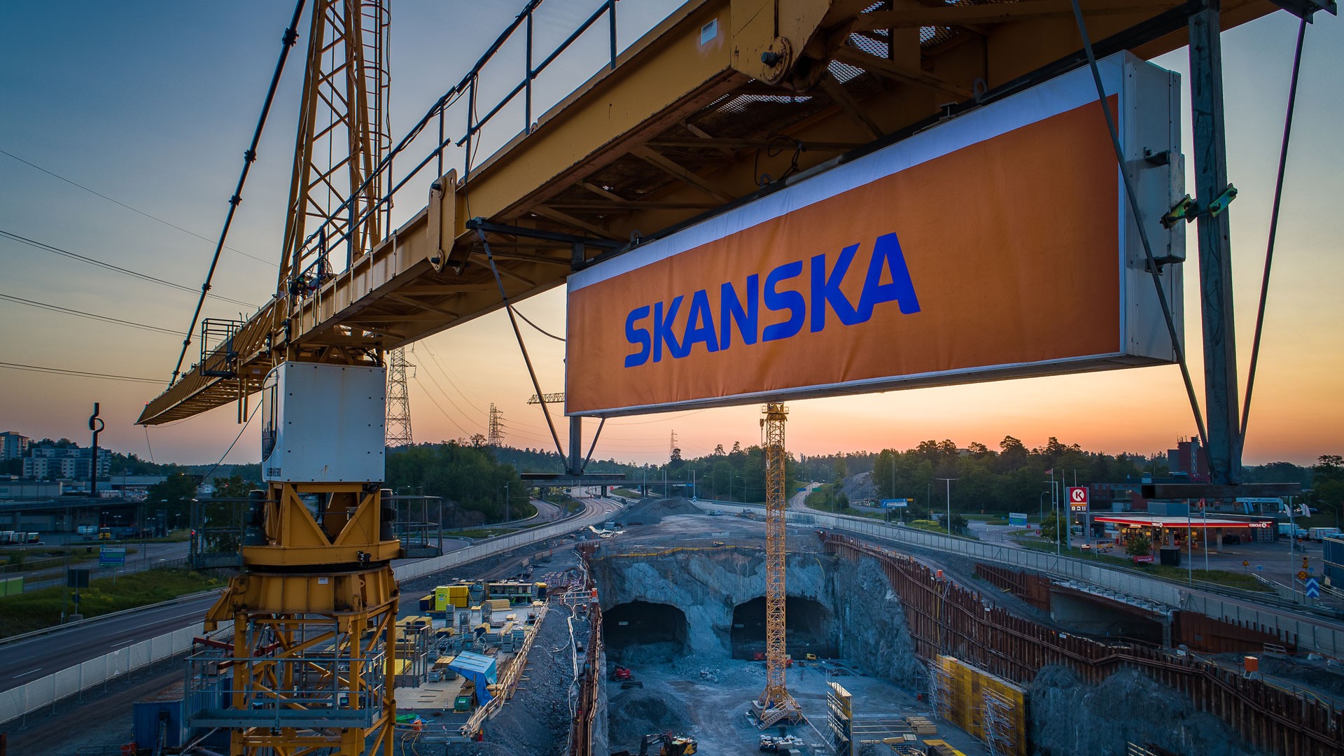 Skanska lämnade över sitt sista delprojekt den 2 december 2021. Skanska lämnade över sitt sista delprojekt den 2 december 2021.