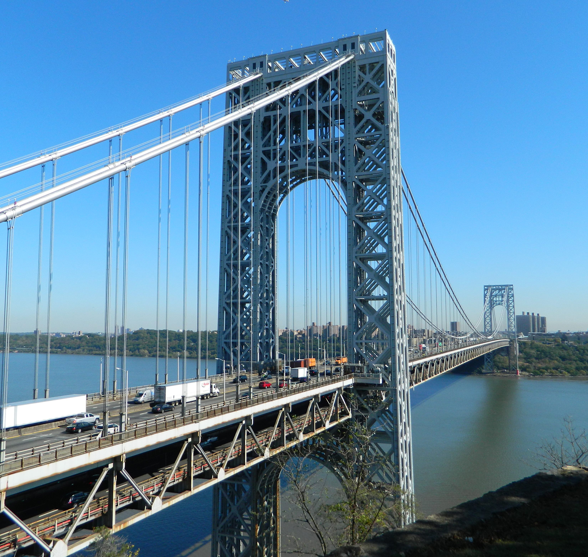 George Washington Bridge Rope Replacement and Cable Rehabilitation ...
